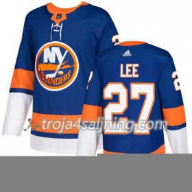 New York Islanders tröja Anders Lee 27 Adidas 2017-2018 Royal Authentic - NHL Tröjor Herr